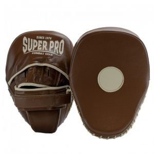 Super Pro Gebogen Vintage Hook and Jab Pad Leder